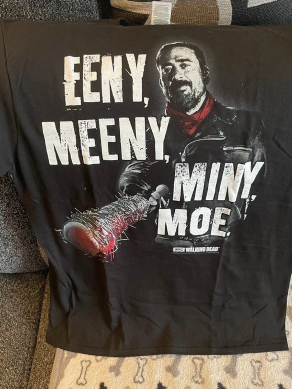 The Walking Dead 'Eeny Meeny' Black Graphic Tee